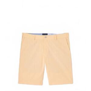 NEW PETER MILLAR men's surge performance short in orange sorbet